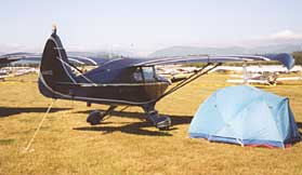 Camping at the Arlington Fly-In