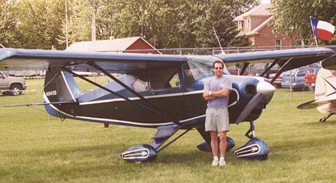 Blue and I at Oshkosh