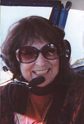 Mom loves to fly in Blue